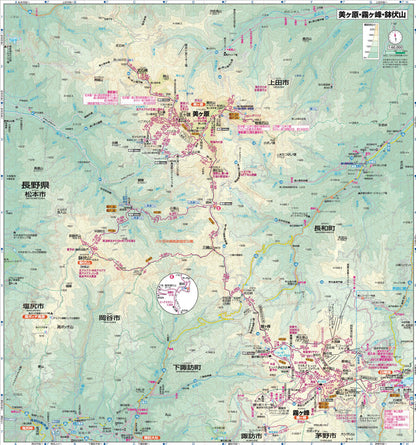 山と高原地図 八ヶ岳 蓼科・美ヶ原・霧ヶ峰 2026の画像8