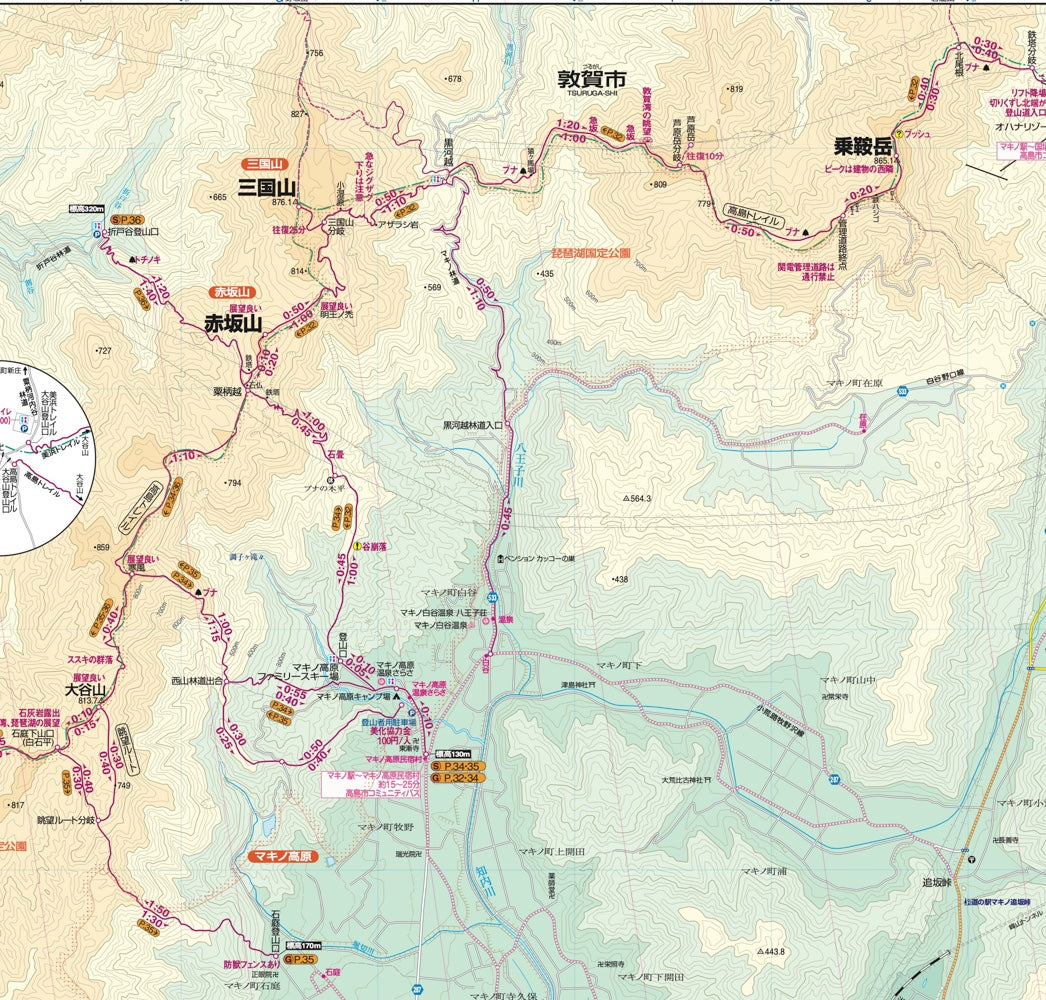 山と高原地図 比良山系 武奈ヶ岳・赤坂山 2026