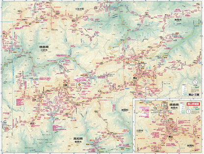 山と高原地図 石鎚･四国剣山 東赤石山・三嶺・四国山地横断トレイル 2026の画像7
