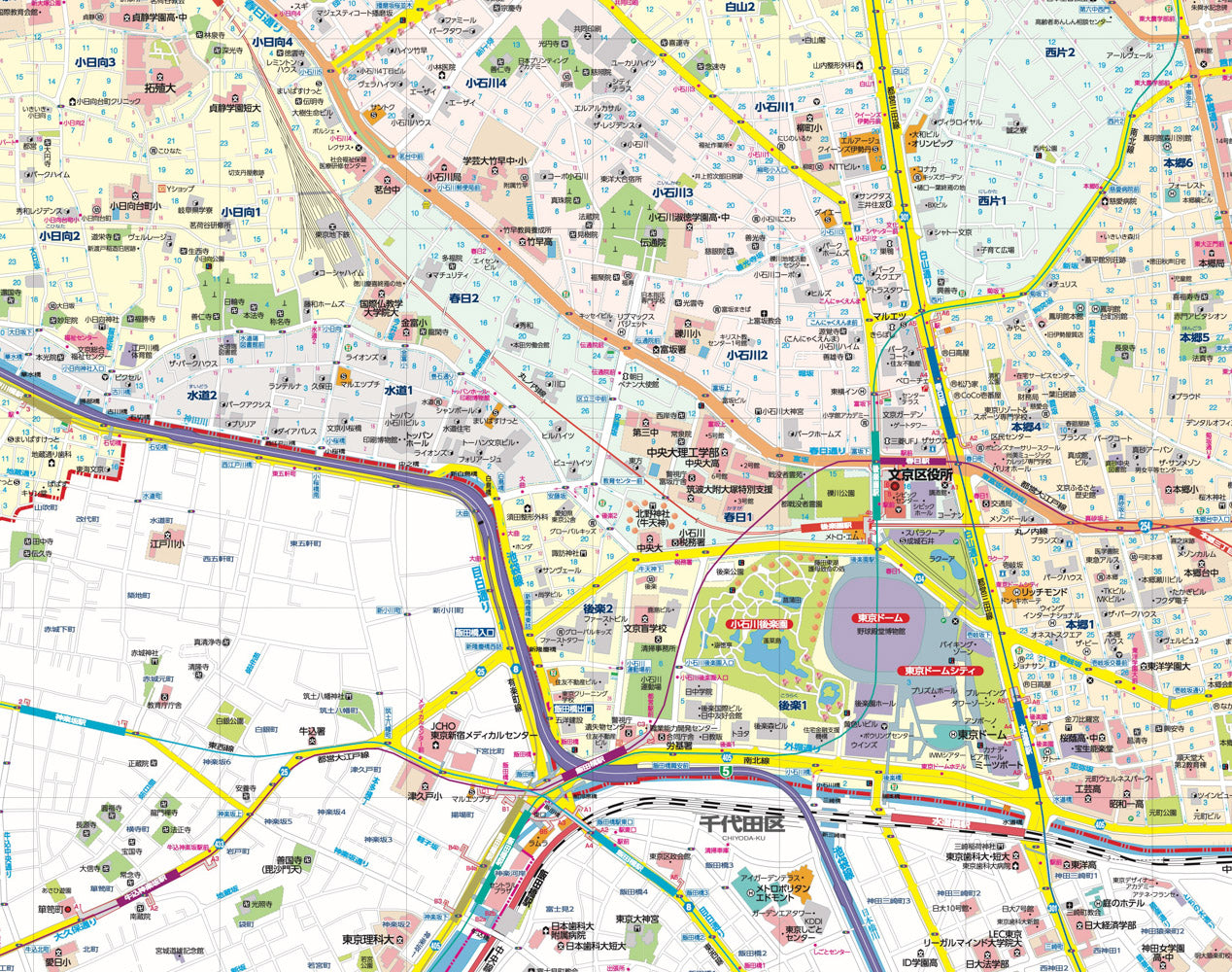 区分地図東京都 文京区 – 昭文社オンラインストア
