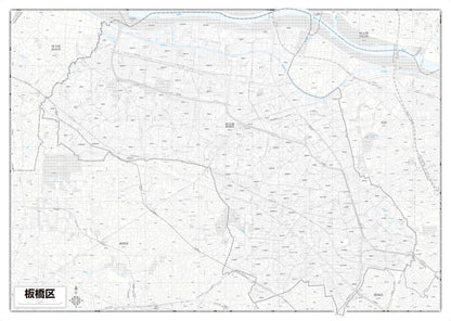 区分地図東京都 板橋区