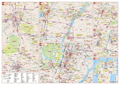 英文地図 TOKYO TOURIST MAP