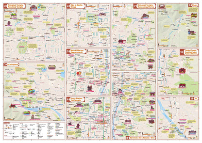 英文地図 KYOTO TOURIST MAP