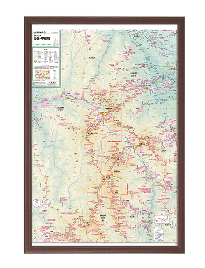 山と高原地図 ジグソーパズル 北岳・甲斐駒