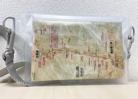 【登山・ハイキングに最適】フロストクリア・２WAY防滴ショルダーバッグ