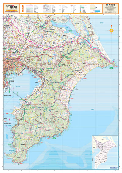 スクリーンマップ 分県地図 千葉県