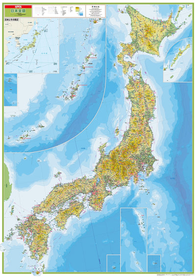 スクリーンマップ 卓上版　日本全図