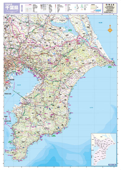 スクリーンマップ 分県地図 千葉県