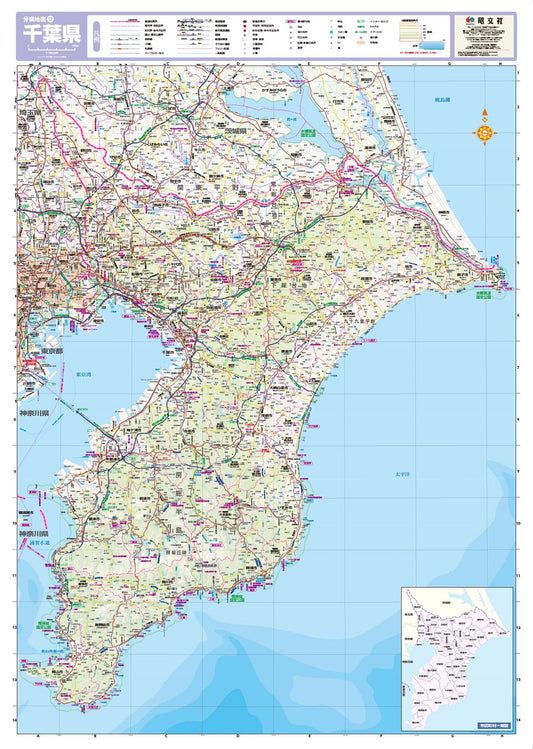 スクリーンマップ 分県地図 千葉県