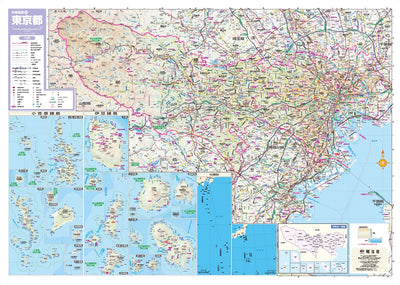 スクリーンマップ 分県地図 東京都