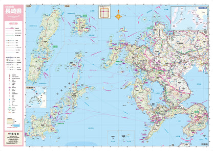 スクリーンマップ 分県地図 長崎県の画像1