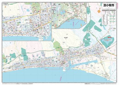 都市地図北海道 苫小牧市