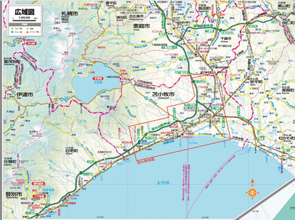 都市地図北海道 苫小牧市