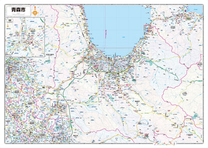 都市地図青森県 青森市