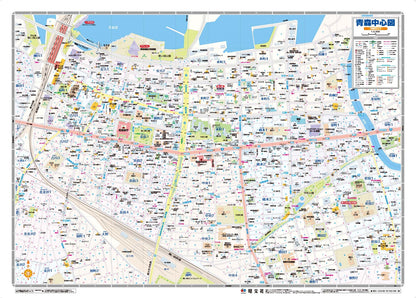 都市地図青森県 青森市