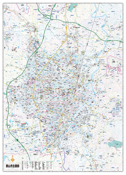 都市地図福島県 郡山市 田村・本宮市  三春・小野町の画像3