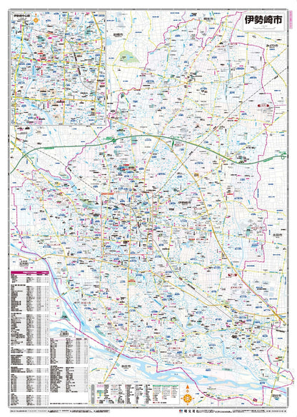 都市地図群馬県 伊勢崎市