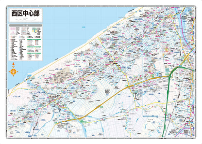 都市地図新潟県 新潟市