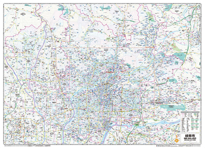 都市地図岐阜県 岐阜市 瑞穂・本巣・山県市 岐南・笠松・北方・大野町