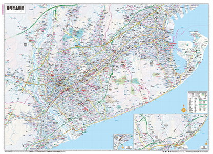 都市地図静岡県 静岡市