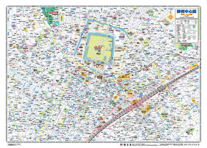 都市地図静岡県 静岡市