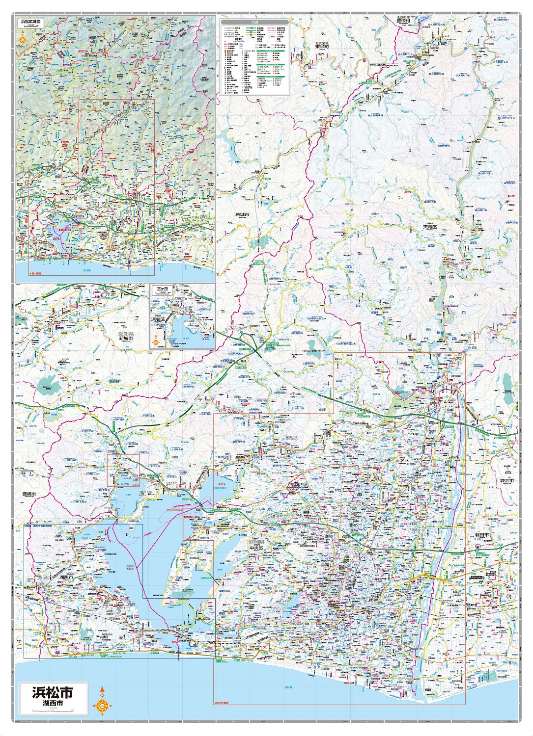 都市地図静岡県 浜松市 湖西市