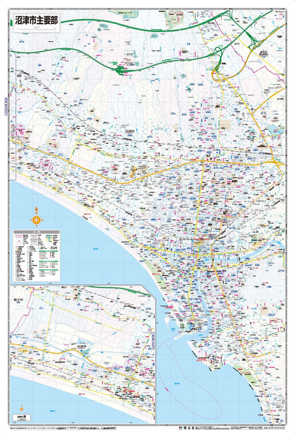 都市地図静岡県 沼津市