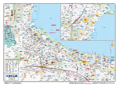 都市地図滋賀県 大津市 高島市