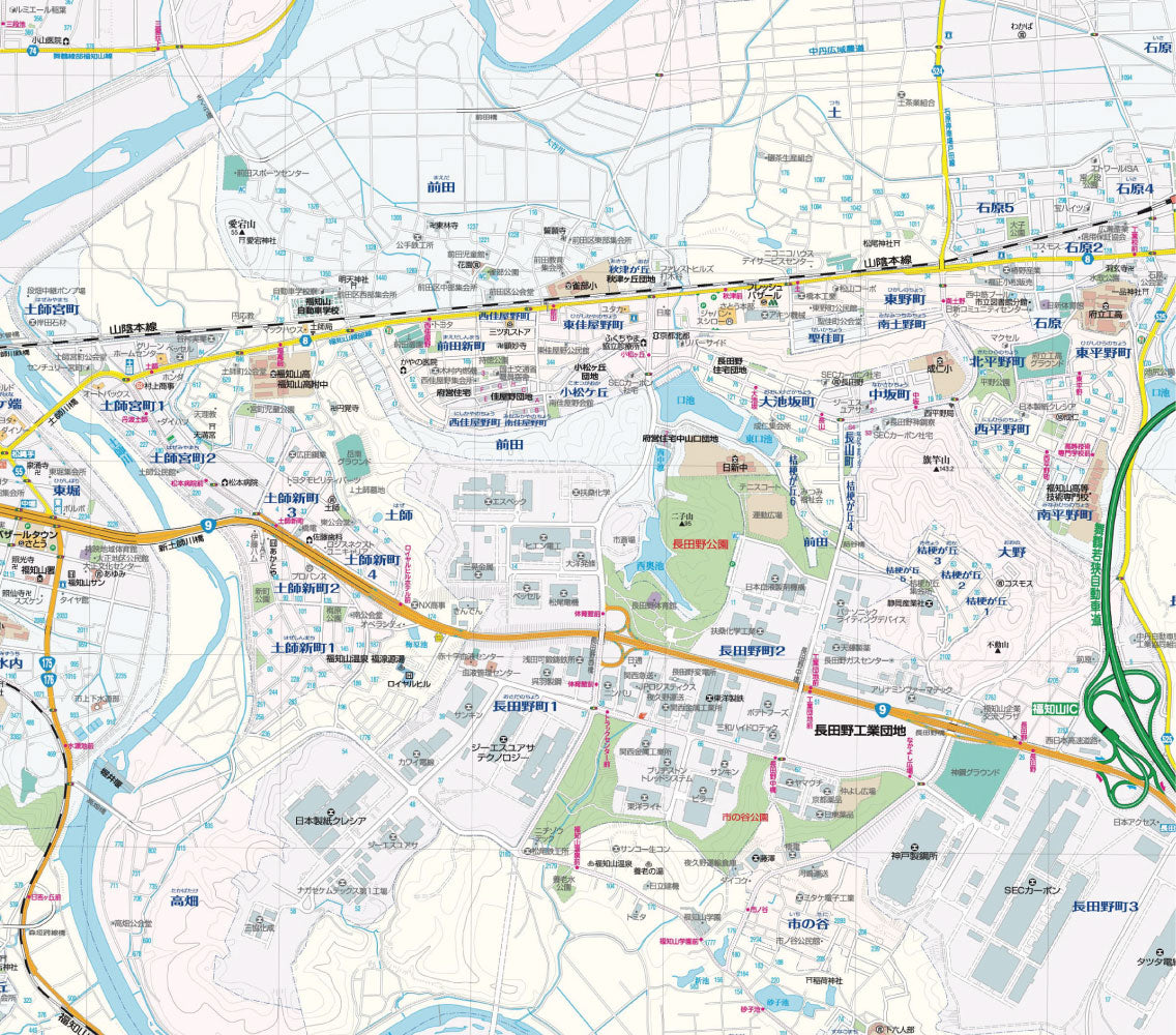 京都市街名所新図 地図）改正新刻 京都市街新図/近江国琵琶湖 京都疏水名所図(編輯者
