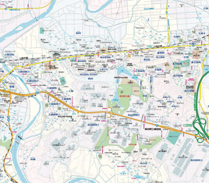 都市地図京都府 福知山市