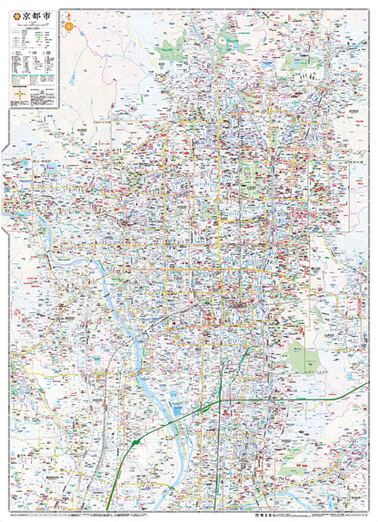 都市地図京都府 京都市