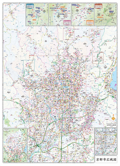 都市地図京都府 京都市