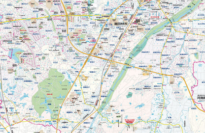 都市地図大阪府 富田林市 太子・河南町 千早赤阪村