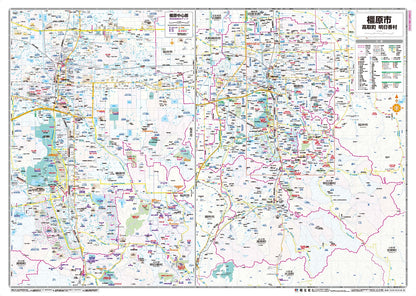 都市地図奈良県 橿原市 高取町 明日香村