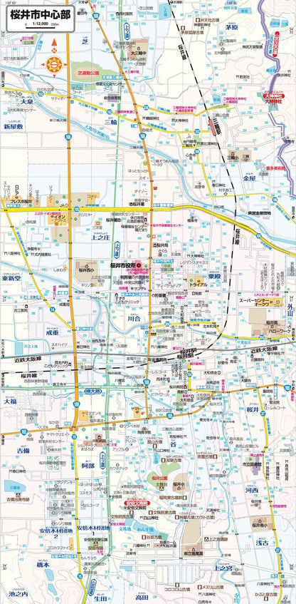 都市地図奈良県 桜井・宇陀市の画像4