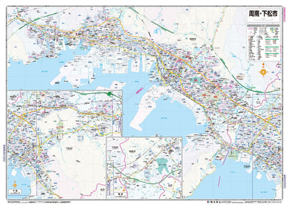 都市地図山口県 周南・下松市の画像2