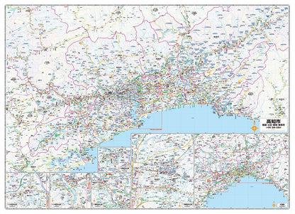 都市地図高知県 高知市 南国・土佐・香南・香美市 いの町　芸西・日高村