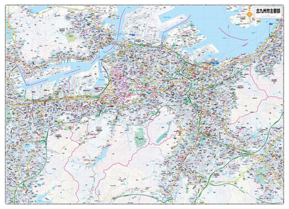 都市地図福岡県 北九州市 中間市 苅田町の画像3