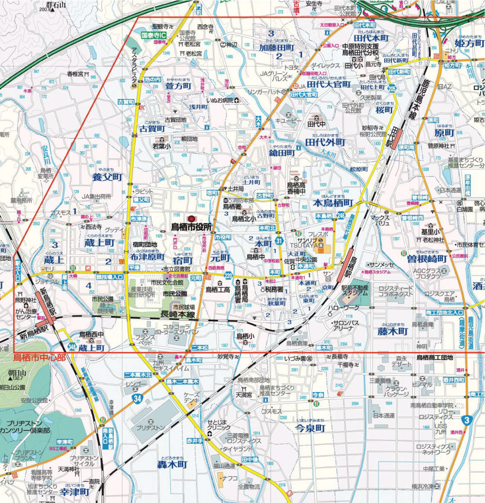 都市地図佐賀県 鳥栖市 基山・みやき・上峰町の画像5