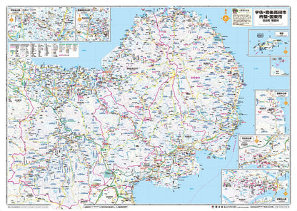 都市地図大分県 宇佐・豊後高田・杵築・国東市 日出町 姫島村