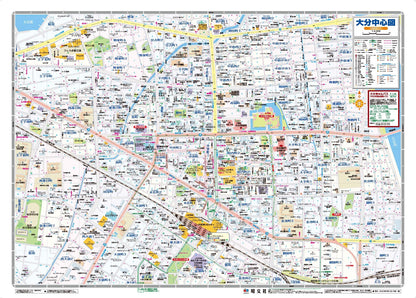 都市地図大分県 大分市