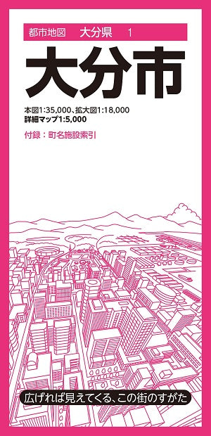 都市地図 大分県 大分市