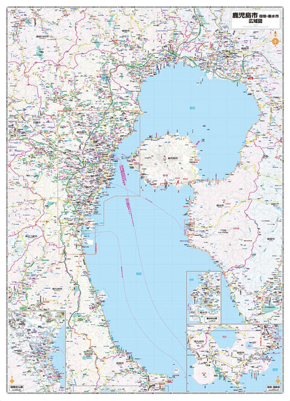 都市地図鹿児島県 鹿児島市 指宿・垂水市