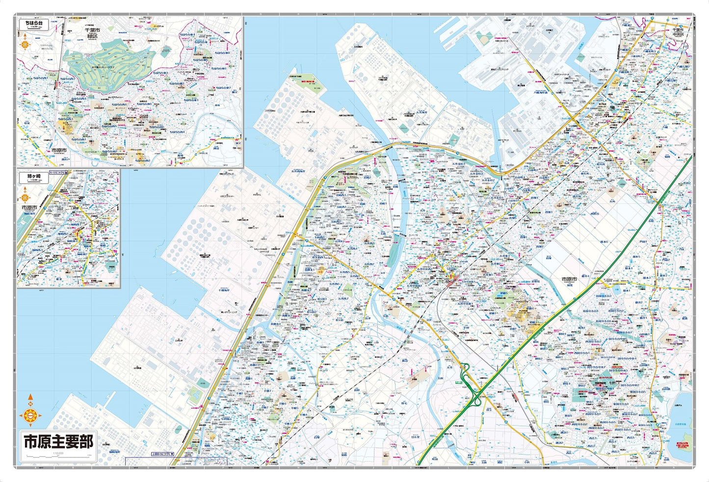 都市地図 千葉県 市原市