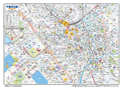 都市地図千葉県 千葉市