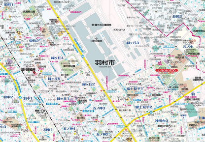 都市地図東京都 福生・羽村市 瑞穂町の画像3