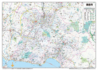 都市地図神奈川県 鎌倉市