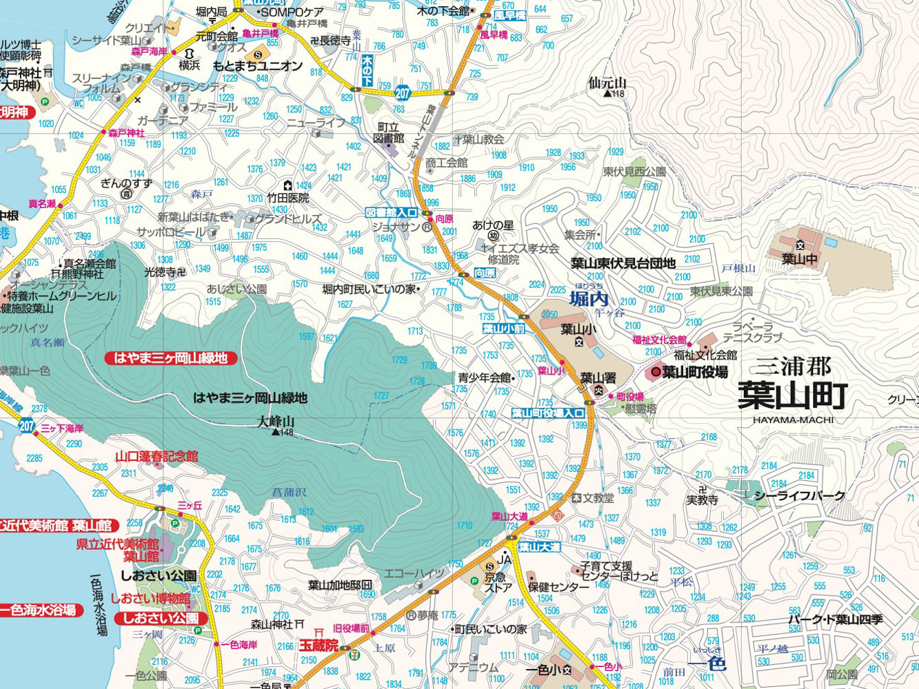 都市地図神奈川県 逗子市 葉山町の画像4