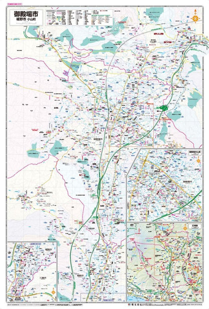 都市地図静岡県 御殿場市 裾野市  小山町の画像2