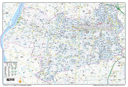 都市地図愛知県 稲沢市
